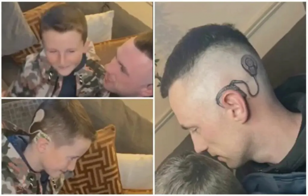 Gestul emoționant al unui tată. Ce a făcut pentru ca băiețelul lui să se simtă egal